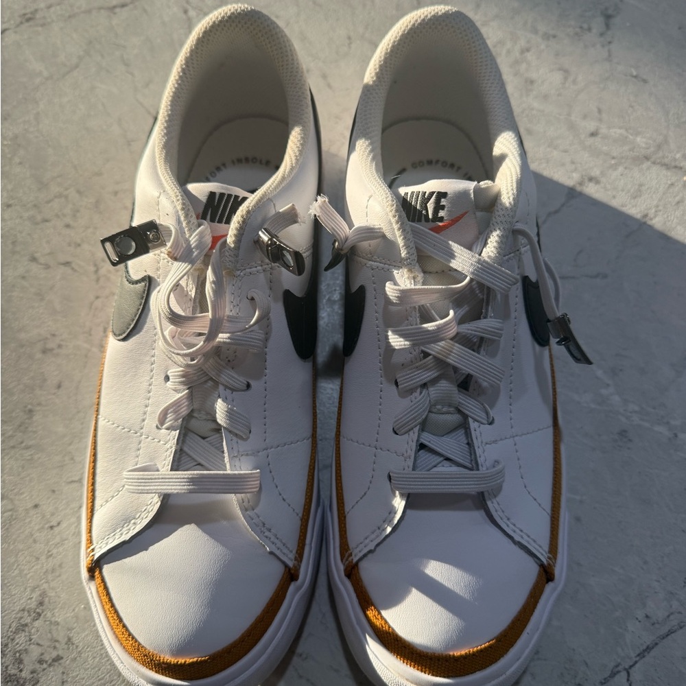 White Nike Court Legacy Sneakers